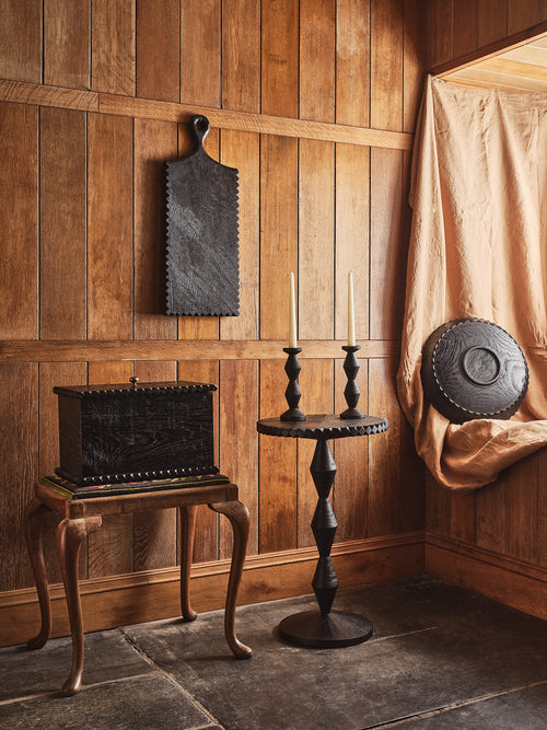 Ebonised Oak Occasional Table